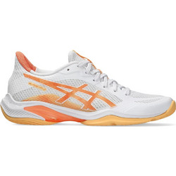 ASICS Blade FF 2 Γυναικεία Αθλητικά Παπούτσια Padel Λευκά Πορτοκαλί 1072A120-100
