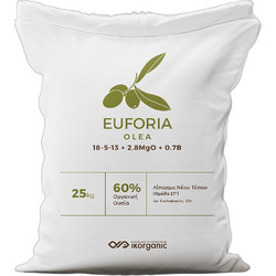 Ikorganic Euforia Olea Κοκκώδες Λίπασμα Βορίου 18-5-13 1000kg