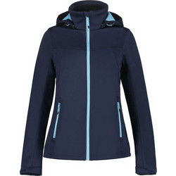Icepeak Γυναικείο Μπουφάν Softshell Μακρύ Αδιάβροχο Navy Μπλε 754974694I-939