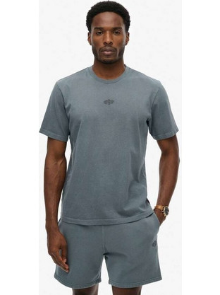Superdry Ανδρικό Αθλητικό T-Shirt Γκρι M1012366A-9VC