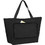 UBAG Tahiti Υφασμάτινη Τσάντα Θαλάσσης Ώμου Μαύρη 38x57cm