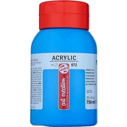 Royal Talens Art Creation 572 Primary Cyan Ακρυλικό Χρώμα Ζωγραφικής 750ml