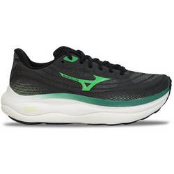 Mizuno Wave Skyrise 9 Ανδρικά Αθλητικά Παπούτσια για Τρέξιμο Μαύρα J1GC2502-55