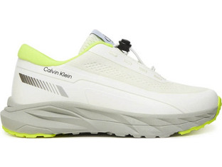 Calvin Klein Παιδικά Sneakers Λευκά Lime V3X9-83315-1903-100