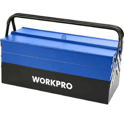 WORKPRO WP282001 Βαλίτσα Εργαλείων Μεταλλική Μ49.5xΠ20xΥ29cm