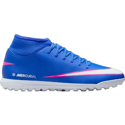 Nike Mercurial Superfly 10 Club TF FQ8317-446 Ποδοσφαιρικά Παπούτσια με Σχάρα και Καλτσάκι Μπλε