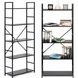 Costway Βιβλιοθήκη 58.5x23.5x144cm CWJ6024144LG