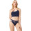 Cottonhill Γυναικείο Sexy Brazil με Δαντέλα Navy Μπλε CH5104