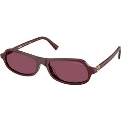 Miu Miu MU10SU 26L20Y Γυναικεία Γυαλιά Ηλίου Aviator Κοκάλινα Καφέ με Ροζ Φακό