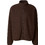 Def Ανδρική Ζακέτα Fleece με Φερμουάρ Καφέ DFJA076-14274