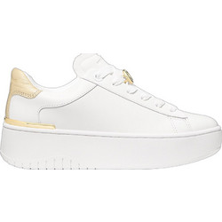 Michael Kors Γυναικεία Sneakers Flatforms Λευκά 43F5DTFS3L-740