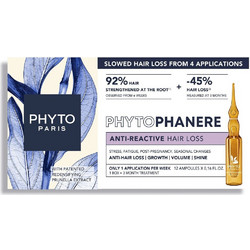 Phyto Phytophanere Anti-Reactive Αμπούλες κατά της Τριχόπτωσης 12x5ml