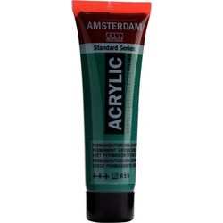 Royal Talens Amsterdam 619 Permanent Green Deep Ακρυλικό Χρώμα Ζωγραφικής 20ml