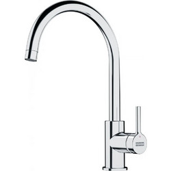 Franke Lina XL New Standard 3156601053 Μπαταρία Κουζίνας Πάγκου Διπλής Παροχής Ανάμεικτη Inox
