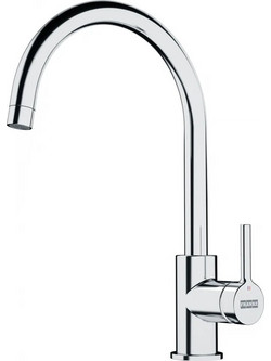 Franke Lina XL New Standard 3156601053 Μπαταρία Κουζίνας Πάγκου Διπλής Παροχής Ανάμεικτη Inox
