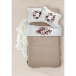 Borea Σετ Σεντόνια Υπέρδιπλα Βαμβακερά 220x240 Gerbera