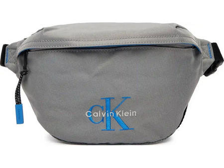 Calvin Klein Ανδρικό Τσαντάκι Μέσης Γκρι LV04D3116GPBB