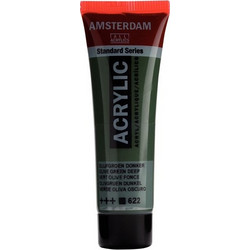 Royal Talens Amsterdam 622 Olive Green Deep Ακρυλικό Χρώμα Ζωγραφικής 20ml