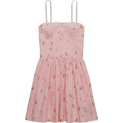 Superdry Mini Καλοκαιρινό Βραδινό Φόρεμα Floral Ροζ W8011971A