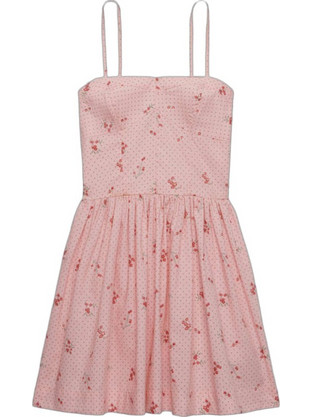 Superdry Mini Καλοκαιρινό Βραδινό Φόρεμα Floral Ροζ W8011971A