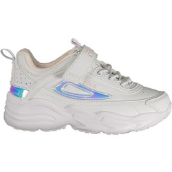 Fila Skye V Παιδικά Sneakers Λευκά Ασημί FFK0268-13502