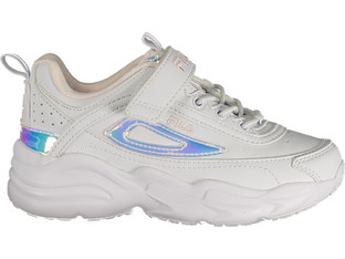 Fila Skye V Παιδικά Sneakers Λευκά Ασημί FFK0268-13502