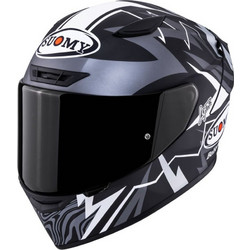 Suomy Track-1 Sam Lowes Replica 2025 Black Grey Κράνος Μηχανής Full Face 1350gr