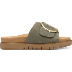 Tamaris Γυναικεία Σανδάλια Suede Χακί 8-87106-42-701