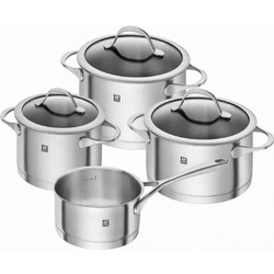 Zwilling Essence Σετ Κατσαρόλες από Ανοξείδωτο Ατσάλι 4τμχ 66220-003-0