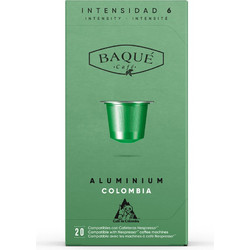 Caf?s Baqu? Κάψουλες Espresso Colombia Συμβατές με Μηχανή Nespresso 20τμχ