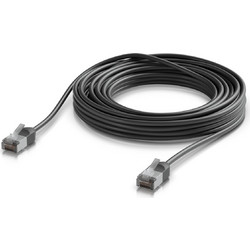 Ubiquiti F/UTP Cat.6a Καλώδιο Δικτύου Ethernet 8m Black UACC-CABLE-PATCH-OUTDOOR-C6A-8M-BK
