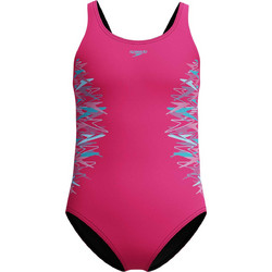 Speedo Αθλητικό Παιδικό Μαγιό Ολόσωμο για Κορίτσι Φούξια 08324-002