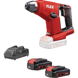 Flex FHE 1-16 18.0-EC C (D00548) Περιστροφικό Σκαπτικό Πιστολέτο Μπαταρίας 18V 2x2.5Ah