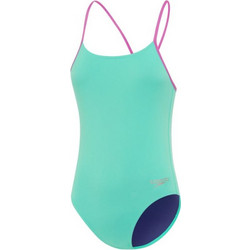 Speedo Παιδικό Μαγιό Ολόσωμο για Κορίτσι Βεραμάν Φούξια 8-0031861-6243