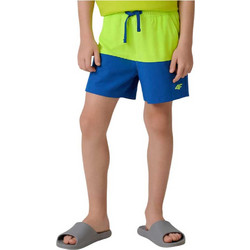 4F Παιδικό Μαγιό Βερμούδα για Αγόρι Lime Royal Blue 4FJWSS26UBDSM203-45S