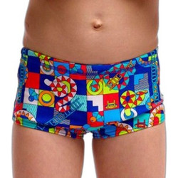 Funky Trunks Printed Αθλητικό Παιδικό Μαγιό Σλιπ για Αγόρι Royal Blue Γαλάζιο Κόκκινο FTS002B72313