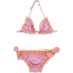 Original Marines Παιδικό Μαγιό Bikini Set για Κορίτσι Ροζ Κοραλί DFP3362FVARIANTE2