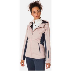 Rossignol Γυναικείο Μπουφάν Softshell Μακρύ Αδιάβροχο Ροζ RLLWJ06-337