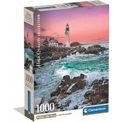 Puzzle Clementoni First Snow at Portland Head 1000 Κομμάτια