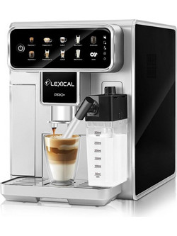 Lexical LEM-0690 Αυτόματη Μηχανή Espresso 1300W 15bar με Μύλο
