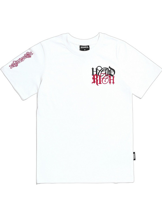 Hoodrich Quest Παιδικό T-Shirt Κοντομάνικο Λευκό HJ02260038