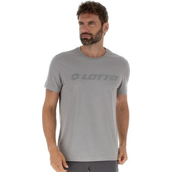 Lotto MSC Tee III Logo Ανδρικό Αθλητικό T-Shirt Γκρι 222212-BNB