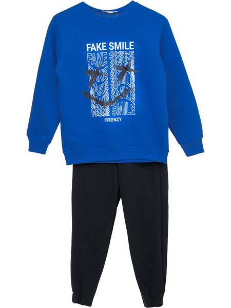 Frenzy Παιδικό Σετ Φόρμας Royal Blue Navy Μπλε 73425462-01