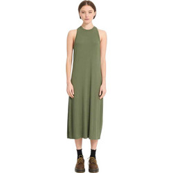 Volcom Midi Καλοκαιρινό Καθημερινό Φόρεμα Χακί B1312615-BLF