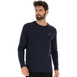 Lotto MSC Tee LS II Ανδρικό Αθλητικό T-Shirt Navy Μπλε 218916-1CI