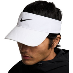Nike Ανδρικό Καπέλο Visor Υφασμάτινο Λευκό HJ3689-100