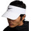 Nike Ανδρικό Καπέλο Visor Υφασμάτινο Λευκό HJ3689-100