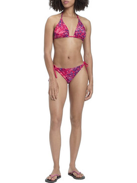 Firefly Mari II Playfull Bikini Set Τριγωνάκι Animal Print Φούξια 434858-901