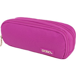 Polo Tres Κασετίνα Βαρελάκι με 3 Θήκες Φούξια 937017-4300