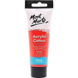 Mont Marte 09 Vermillion Ακρυλικό Χρώμα Ζωγραφικής 75ml